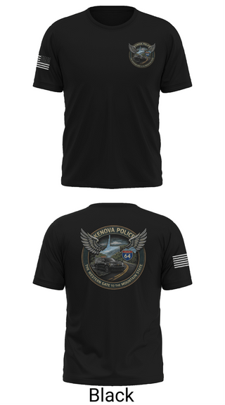 Short Sleeve Performance Shirt, Kenova Police Department, Police, Teamtime, Team time, sublimation, custom sports apparel, team uniforms, spirit wear, spiritwear, sports uniforms, custom shirts, team store, custom team store, fundraiser sports, apparel fundraiser