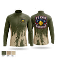 Fort Knox Bombers Quarter Zip Jacket - 1