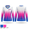 Mystic River Rapids Women's Long Sleeve V-neck Shirt - 1