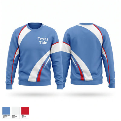 Texas Tide Crew Neck Sweatshirt - 1