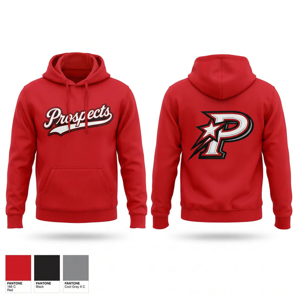 Hoodie, South Georgia Prospects, Baseball, Teamtime, Team time, sublimation, custom sports apparel, team uniforms, spirit wear, spiritwear, sports uniforms, custom shirts, team store, custom team store, fundraiser sports, apparel fundraiser