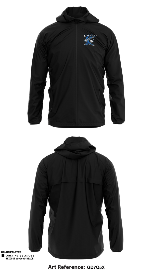 Windbreaker, Slap a pitch, Softball, Teamtime, Team time, sublimation, custom sports apparel, team uniforms, spirit wear, spiritwear, sports uniforms, custom shirts, team store, custom team store, fundraiser sports, apparel fundraiser