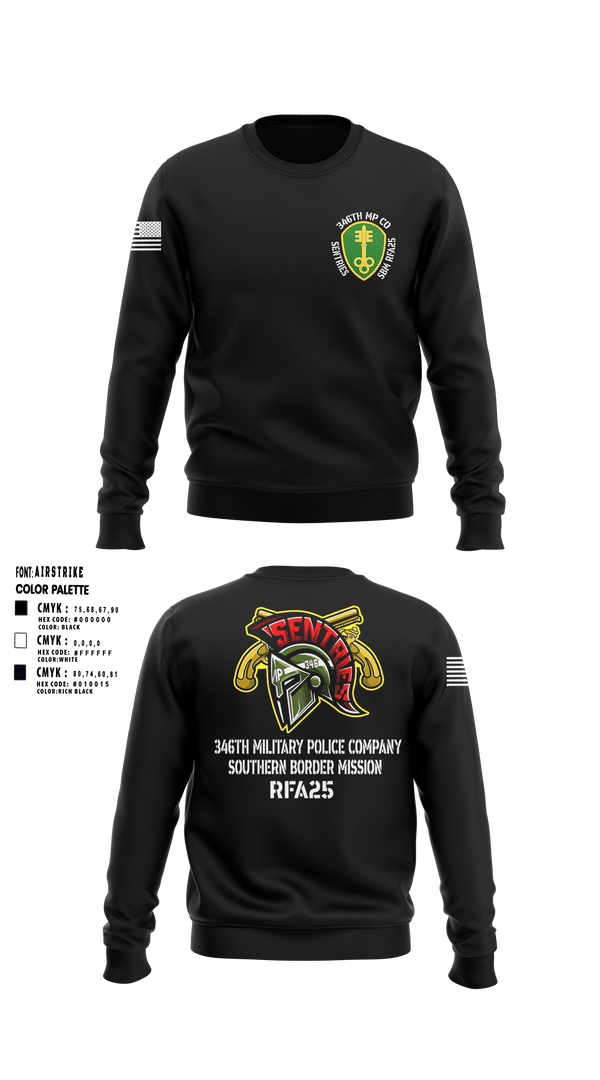 346 MP CO 9773492 Crew Neck Sweatshirt - 3
