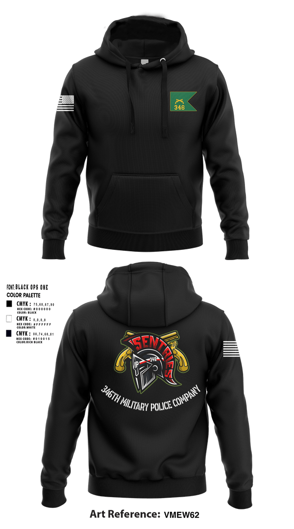 346 MP CO 9773492 Hoodie - 1