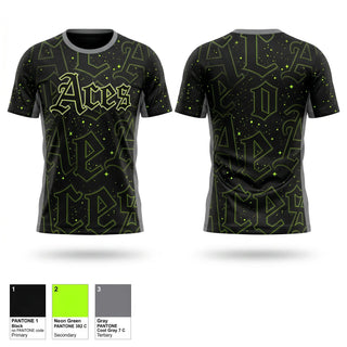 Soft Poly Tee Cotton Like Feel, Cosmo Aces, Baseball, Teamtime, Team time, sublimation, custom sports apparel, team uniforms, spirit wear, spiritwear, sports uniforms, custom shirts, team store, custom team store, fundraiser sports, apparel fundraiser