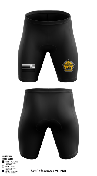 Army Reserve H2F 41377310 Men's Compression Shorts - 1