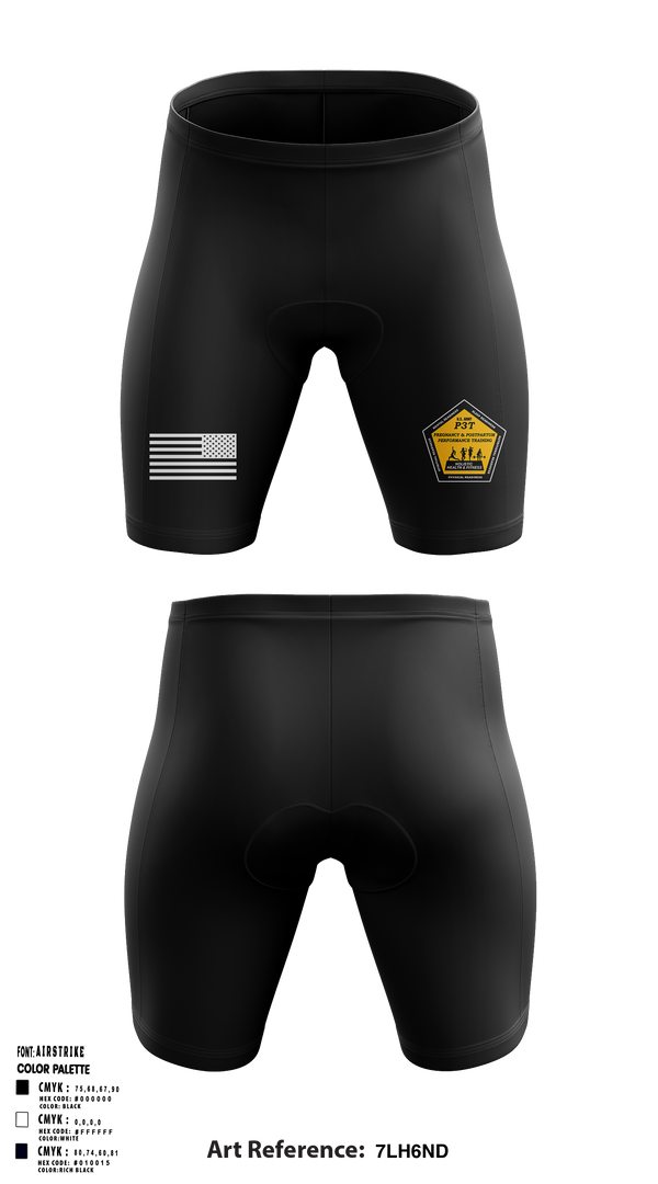 P3T H2F 41377310 Men's Compression Shorts - 1