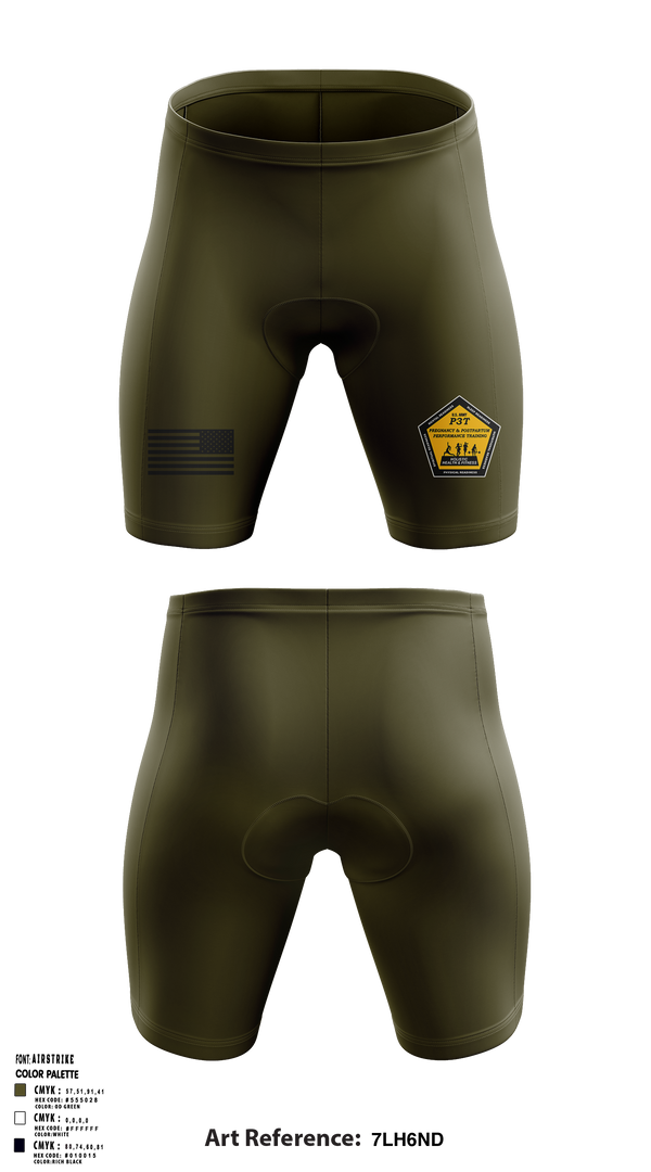 P3T H2F 41377310 Men's Compression Shorts - 2