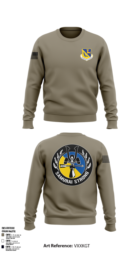 374 Airlift Wing 4481775 Crew Neck Sweatshirt - 2