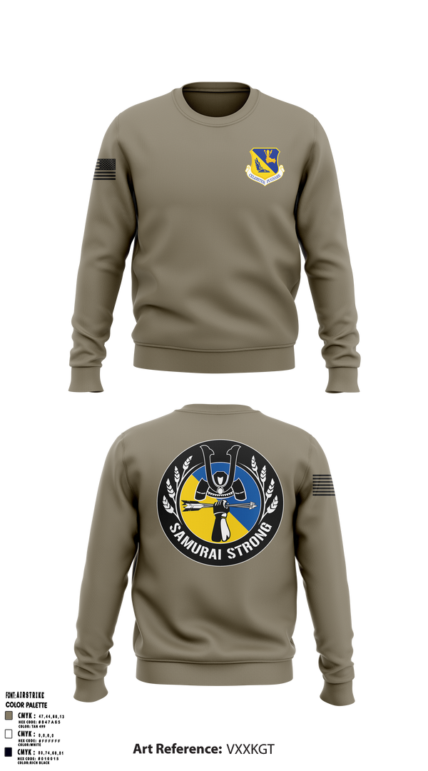 374 Airlift Wing 4481775 Crew Neck Sweatshirt - 2