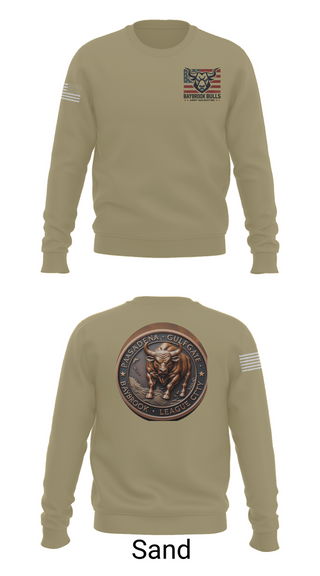 Crew Neck Sweatshirt, Baybrook Army Recruiting Company, , Teamtime, Team time, sublimation, custom sports apparel, team uniforms, spirit wear, spiritwear, sports uniforms, custom shirts, team store, custom team store, fundraiser sports, apparel fundraiser