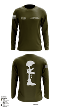 1st Armored Division - 3rd Brigade Combat Team - 2-5 Infantry Action Company 97759468 Long Sleeve Performance Shirt 1
