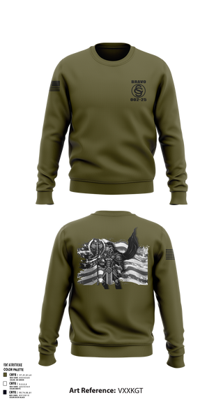 OCS BRAVO CO 002-25 55485287 Crew Neck Sweatshirt - 1