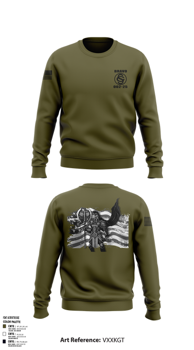 OCS BRAVO CO 002-25 55485287 Crew Neck Sweatshirt - 1