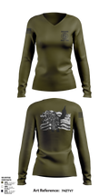 OCS BRAVO CO 002-25 55485287 Women's Long Sleeve V-neck Shirt - 1