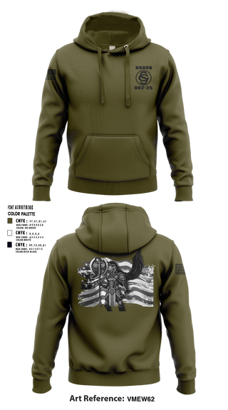 OCS BRAVO CO 002-25 55485287 Hoodie - 1