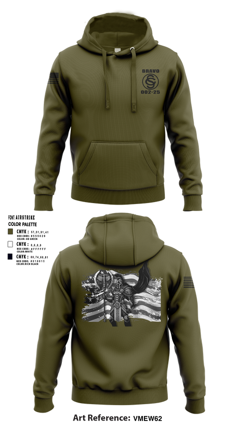 OCS BRAVO CO 002-25 55485287 Hoodie - 1