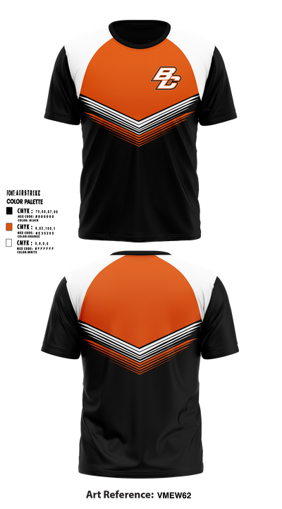 Byron Center Bulldogs Short Sleeve Performance Shirt - 5