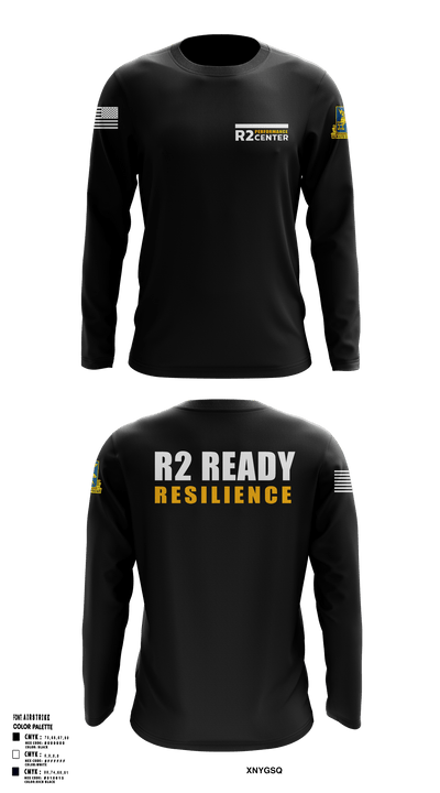 Fort Huachuca R2 Performance Center 63039946 Long Sleeve Performance Shirt 1