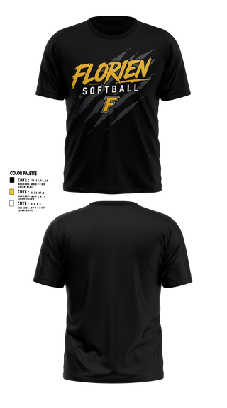 Short Sleeve Performance Shirt, Florien Blackcats, Softball, Teamtime, Team time, sublimation, custom sports apparel, team uniforms, spirit wear, spiritwear, sports uniforms, custom shirts, team store, custom team store, fundraiser sports, apparel fundraiser