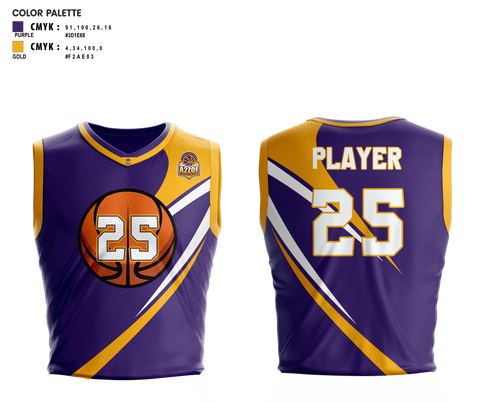 A2Zoe Basketball 60919900 Reversible Women's Basketball Jersey - 1