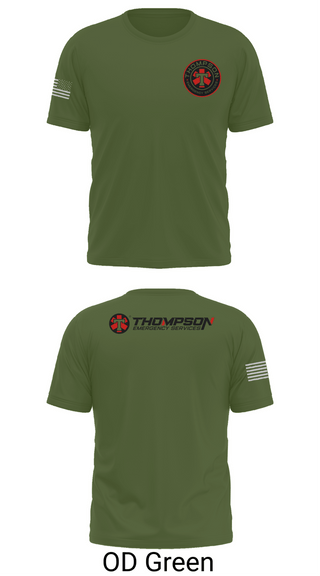 Old School Cotton Feel Shirt, Thompson EMS, , Teamtime, Team time, sublimation, custom sports apparel, team uniforms, spirit wear, spiritwear, sports uniforms, custom shirts, team store, custom team store, fundraiser sports, apparel fundraiser