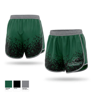 Womens Shorts, Huntington University, Cheer, Teamtime, Team time, sublimation, custom sports apparel, team uniforms, spirit wear, spiritwear, sports uniforms, custom shirts, team store, custom team store, fundraiser sports, apparel fundraiser