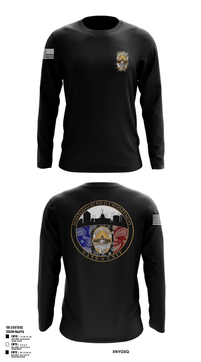 GANG UNIT 60178132 Long Sleeve Performance Shirt 1