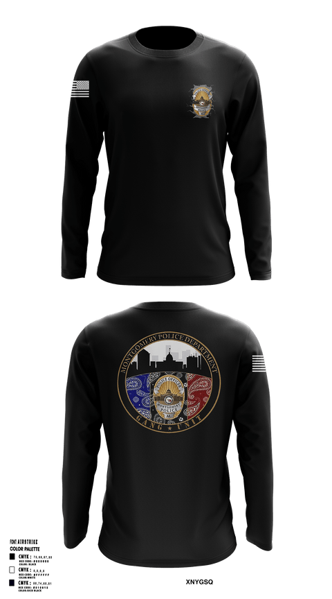 GANG UNIT 60178132 Long Sleeve Performance Shirt 1