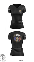 GANG UNIT 60178132 Women's Short Sleeve V-neck Shirt - 1