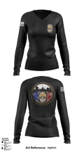 GANG UNIT 60178132 Women's Long Sleeve V-neck Shirt - 1