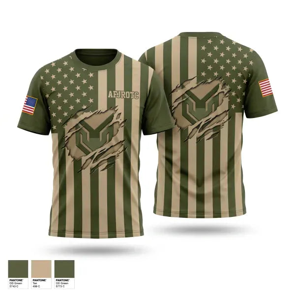 Old School Cotton Feel Shirt, Afjrotc, Air Force, Teamtime, Team time, sublimation, custom sports apparel, team uniforms, spirit wear, spiritwear, sports uniforms, custom shirts, team store, custom team store, fundraiser sports, apparel fundraiser