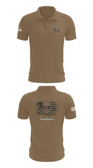 Short Sleeve Performance Polo, 1245th Transportation Company, , Teamtime, Team time, sublimation, custom sports apparel, team uniforms, spirit wear, spiritwear, sports uniforms, custom shirts, team store, custom team store, fundraiser sports, apparel fundraiser