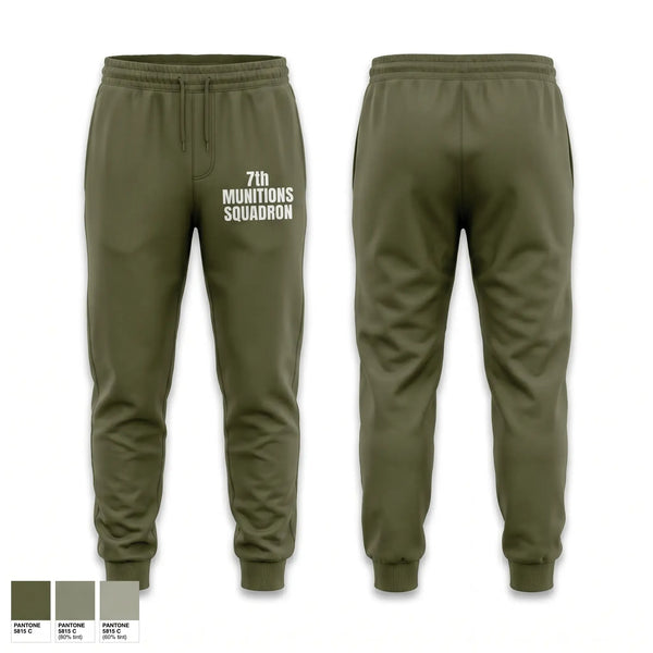 Sweatpants, 7th Munitions Squadron, Air Force, Teamtime, Team time, sublimation, custom sports apparel, team uniforms, spirit wear, spiritwear, sports uniforms, custom shirts, team store, custom team store, fundraiser sports, apparel fundraiser