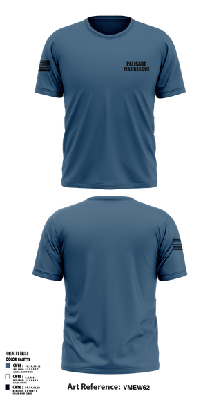 Old School Cotton Feel Shirt, Palisade Fire Rescue, EMS/EMT, Teamtime, Team time, sublimation, custom sports apparel, team uniforms, spirit wear, spiritwear, sports uniforms, custom shirts, team store, custom team store, fundraiser sports, apparel fundraiser