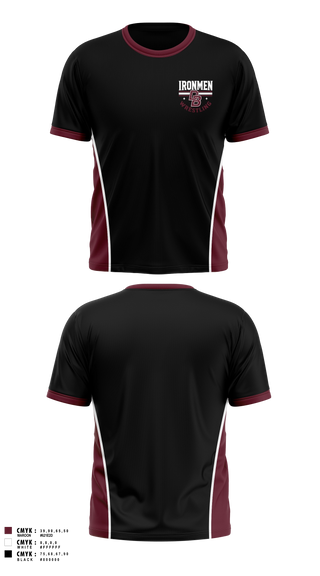 Short Sleeve Rash Guard Shirt, Don Bosco Ironmen Wrestling, Wrestling, Teamtime, Team time, sublimation, custom sports apparel, team uniforms, spirit wear, spiritwear, sports uniforms, custom shirts, team store, custom team store, fundraiser sports, apparel fundraiser