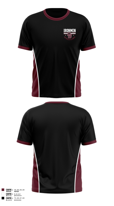 Don Bosco Ironmen Wrestling Short Sleeve Rash Guard Shirt - 2