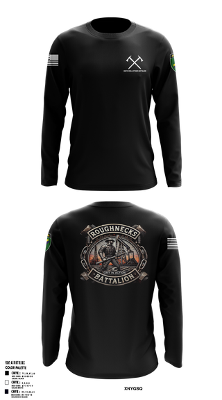 486th Civil Affairs Battalion Long Sleeve Performance Shirt - 2