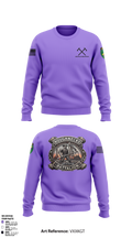 486th Civil Affairs Battalion Crew Neck Sweatshirt - 1