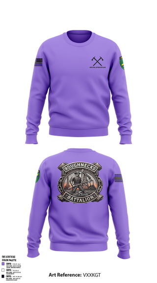 486th Civil Affairs Battalion Crew Neck Sweatshirt - 1
