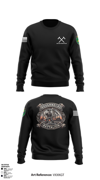 486th Civil Affairs Battalion Crew Neck Sweatshirt - 2