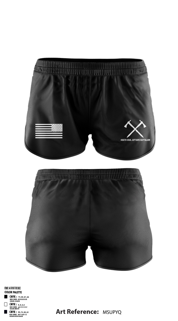 486th Civil Affairs Battalion Ranger Panties - 2