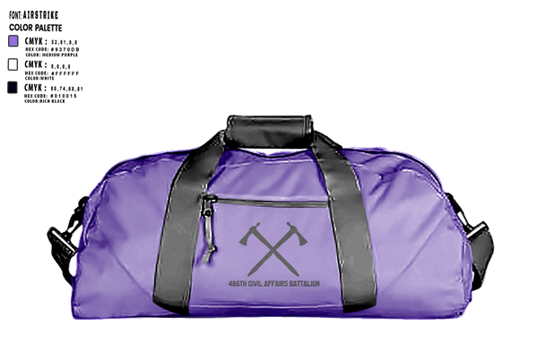 486th Civil Affairs Battalion Duffle Bag - 1
