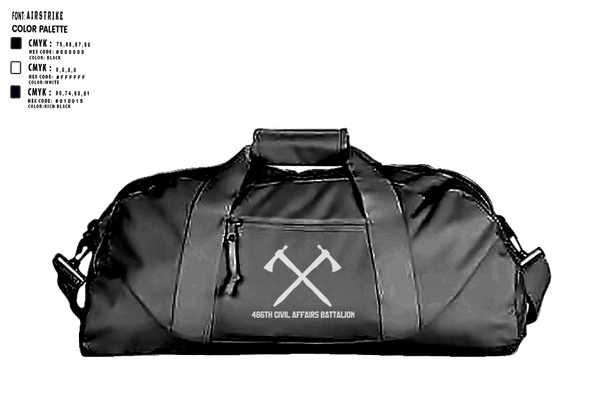 486th Civil Affairs Battalion Duffle Bag - 2