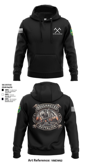 486th Civil Affairs Battalion Hoodie - 2