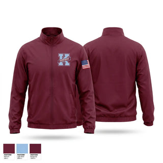 Windbreaker, Kankakee Kay’s JROTC, Army, Teamtime, Team time, sublimation, custom sports apparel, team uniforms, spirit wear, spiritwear, sports uniforms, custom shirts, team store, custom team store, fundraiser sports, apparel fundraiser