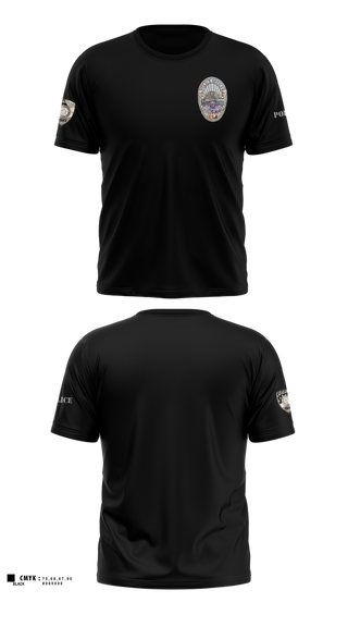 Short Sleeve Performance Shirt, Ridgecrest Police Department, Police, Teamtime, Team time, sublimation, custom sports apparel, team uniforms, spirit wear, spiritwear, sports uniforms, custom shirts, team store, custom team store, fundraiser sports, apparel fundraiser