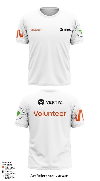 Vertiv Pelotonia 27135751 Short Sleeve Performance Shirt - 2