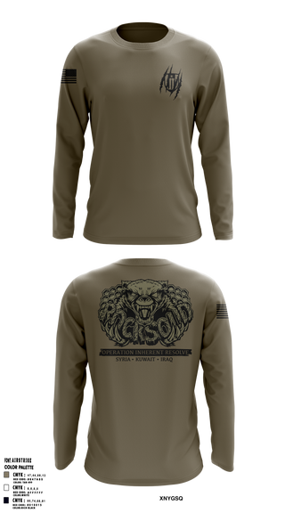 304th EN CO Long Sleeve Performance Shirt 2