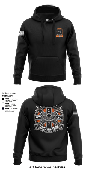Wellsville Volunteer Ambulance Corps 7001536 Hoodie - 1